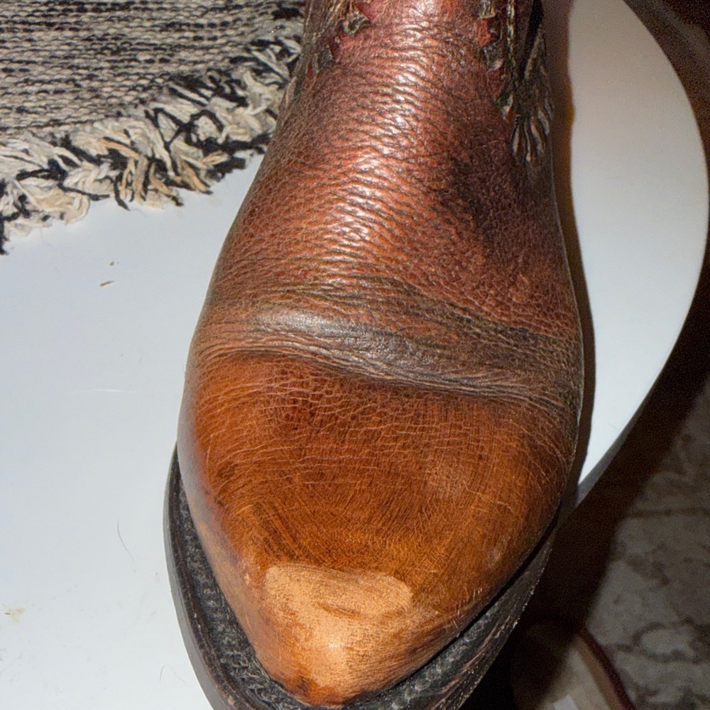 ASH Women’s Leather Western Boots37 fits like a 6 - Picture 7 of 11